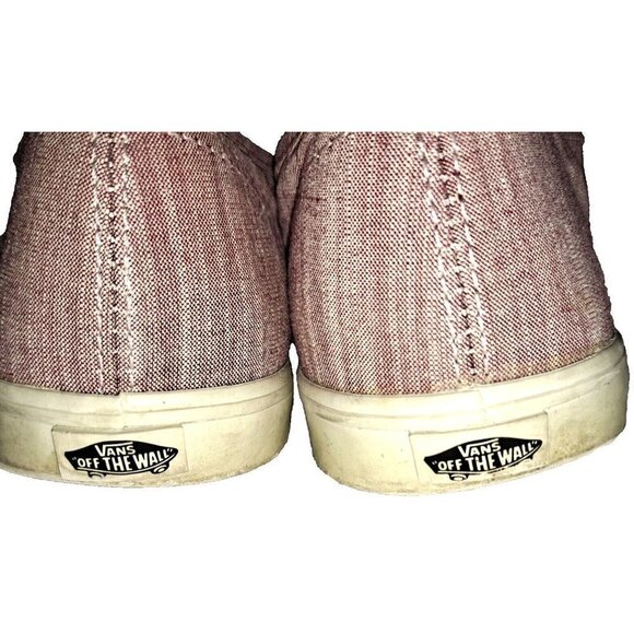 Vans Women's 5.5 Lace Up Low Top Round Toe Purple Sneakers New Without Tags - Picture 7 of 11